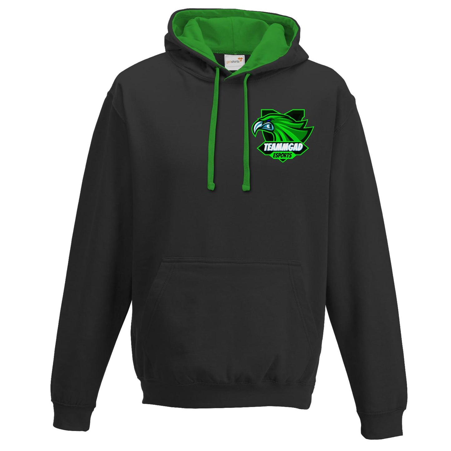 Jetblack/Kellygreen, XS
