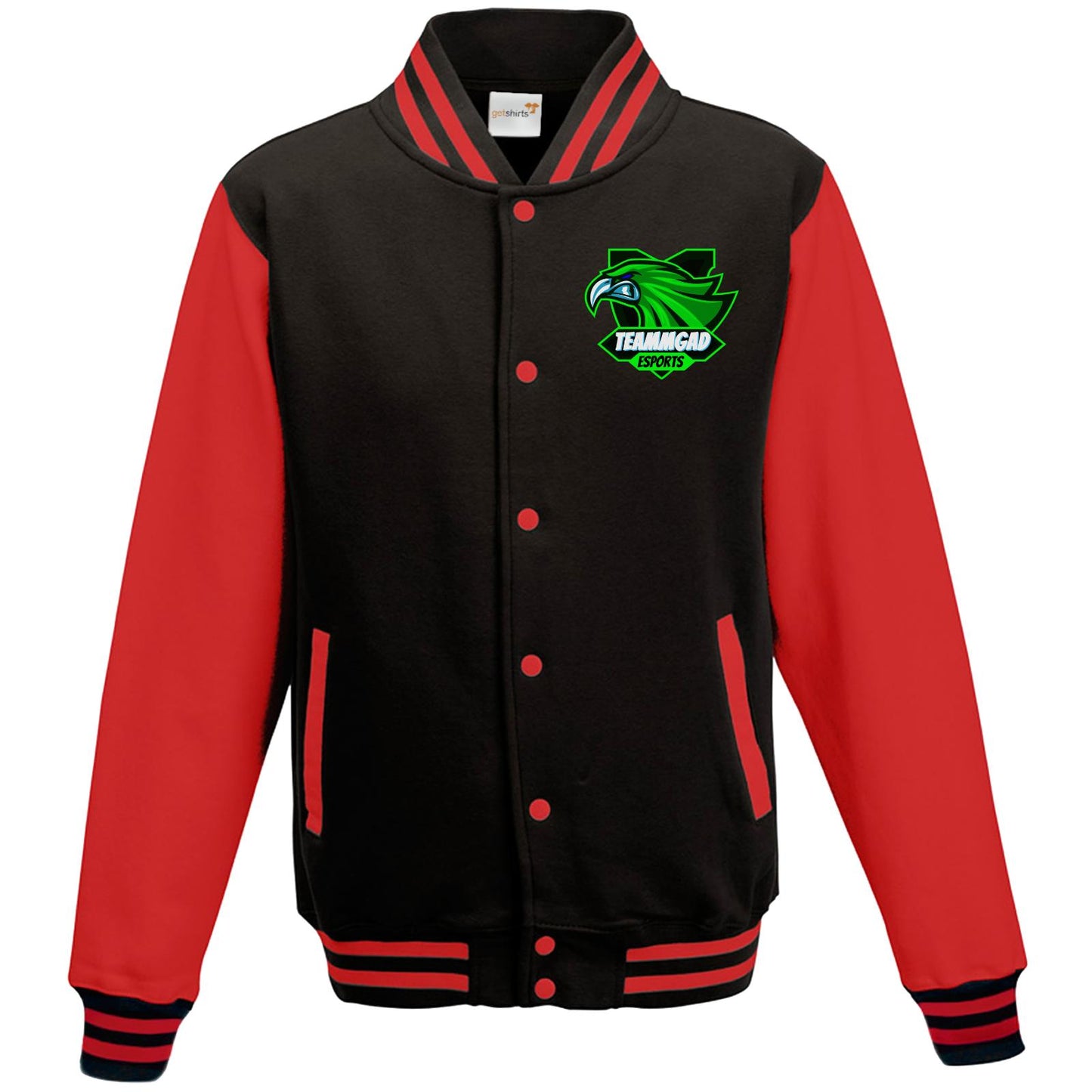 Jetblack/Firered, XS