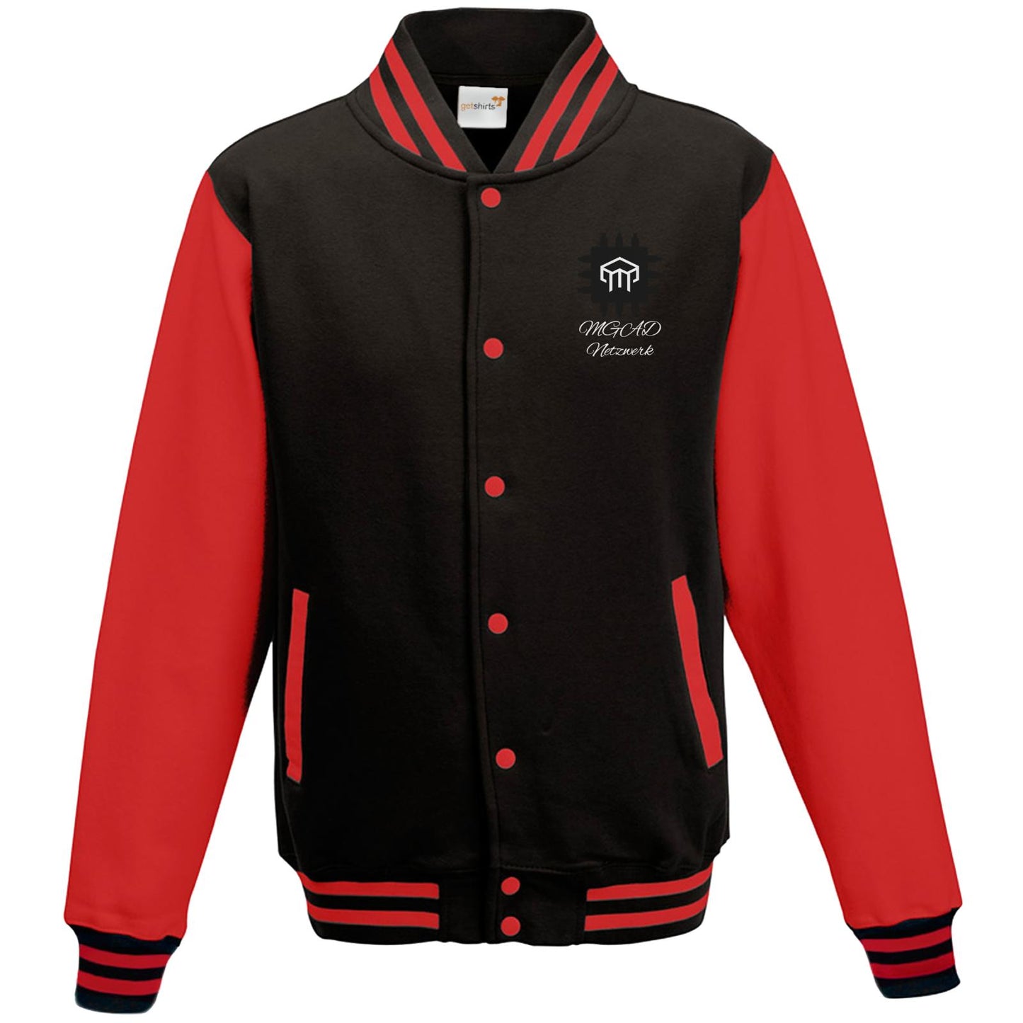 Jetblack/Firered, XS