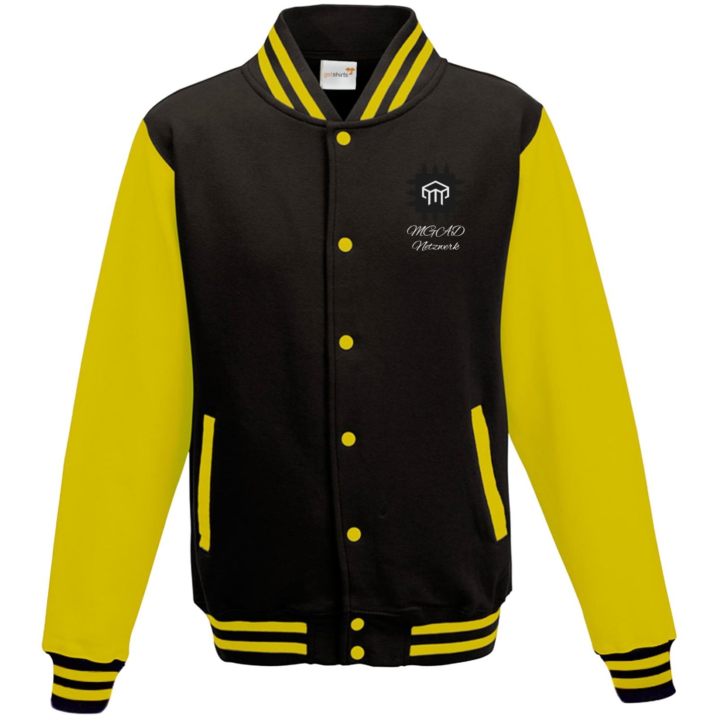 Jetblack/Sunyellow, XS